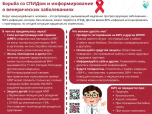 Лишь объединившись, мир может остановить эпидемию СПИД!